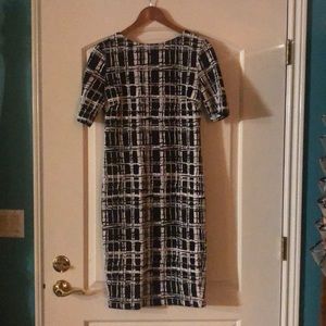 Black and White Dress Eva Longoria